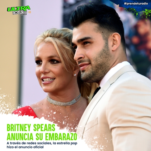 Britney Spears anuncia su embarazo 