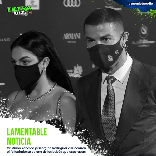 Cristiano Ronaldo y Georgina Rodríguez de luto