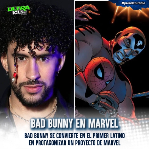 Bad Bunny primer protagonista latino
