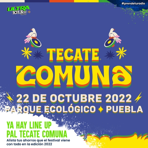 Line up del Tecate comuna 2022