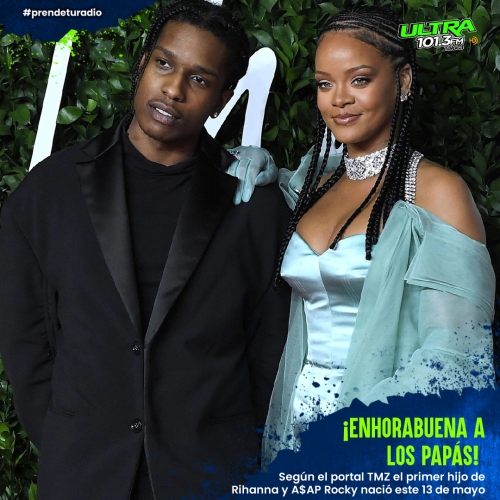 Rihanna y A$AP Rocky ya son padres 