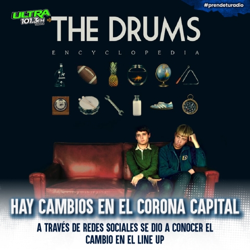 The Drums suple a Real Estate en el Corona Capital Guadalajara