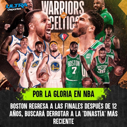 Warriors vs Celtics por la gloria en NBA 