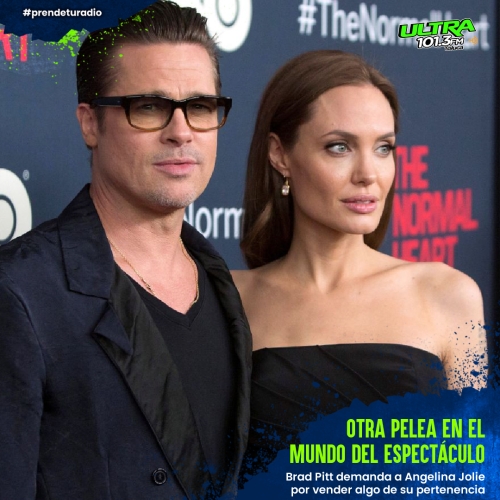 Brad Pitt demanda a Angelina Jolie 
