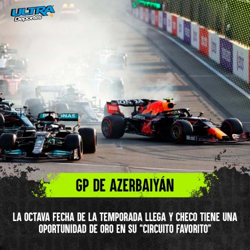 Gran Premio de Azerbaiyán: El favorito de Checo 