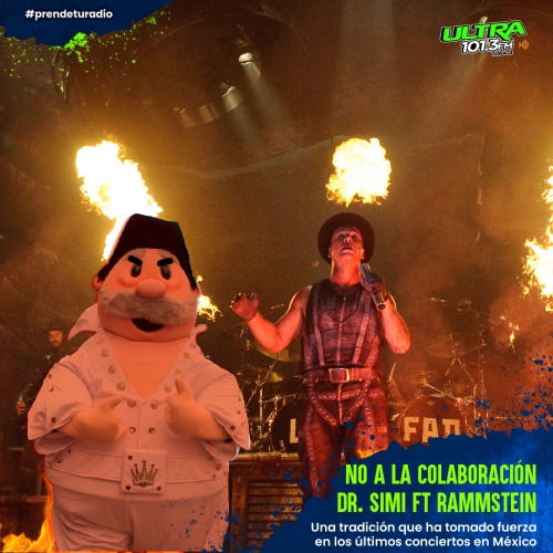 Fans de Rammstein piden no lanzar Dr. Simi
