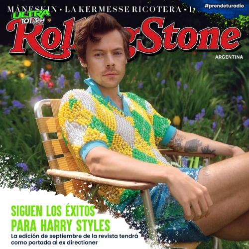 Harry Styles como portada de revista