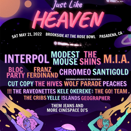 Prepárate para el regreso del festival Just Like Heaven en 2022