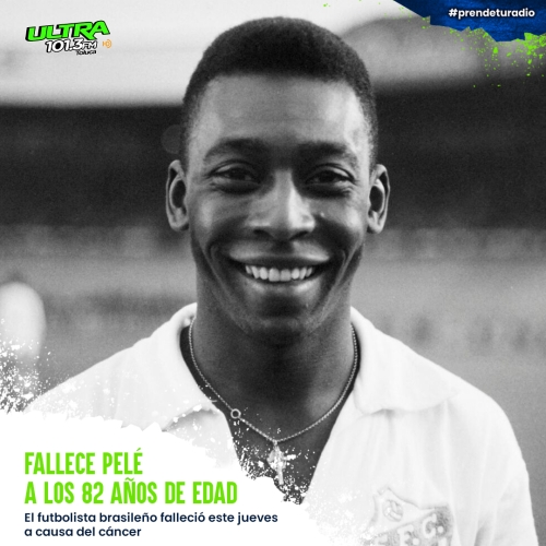 El fútbol de luto, muere Pelé a los 82 años