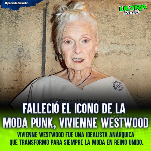 Falleció el icono de la moda punk, Vivienne Westwood.