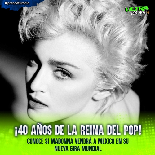 40 años de Madonna, la reina del pop vuelve al escenario