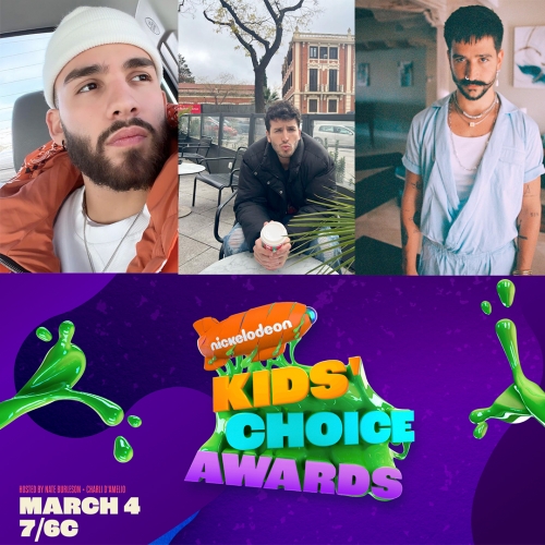 Ya llegaron las lista de los nominados de los Kid’s Choice Awards 2023 a artista latino.