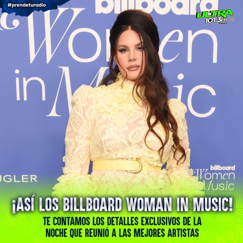 ¡Así la noche de las cantantes más talentosas en los Billboard Woman in Music 2023!