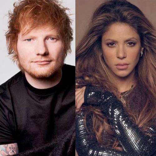 Ed Sheeran y Shakira, en una colaboración musical próximamente.