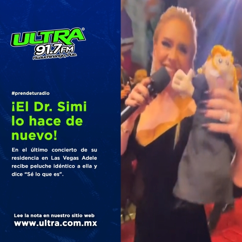 ADELE YA TIENE SU DR. SIMI IDÉNTICO A ELLA