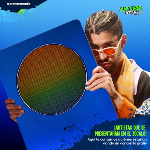 ¡Aquí algunos posibles artistas que se presentarán en el Zócalo gratis!