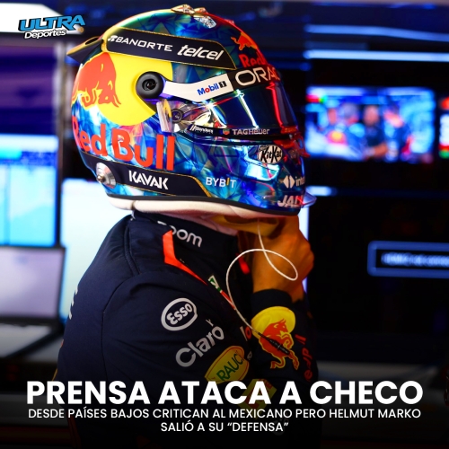 Prensa ataca a Checo, el asesor de Red Bull lo “defiende”