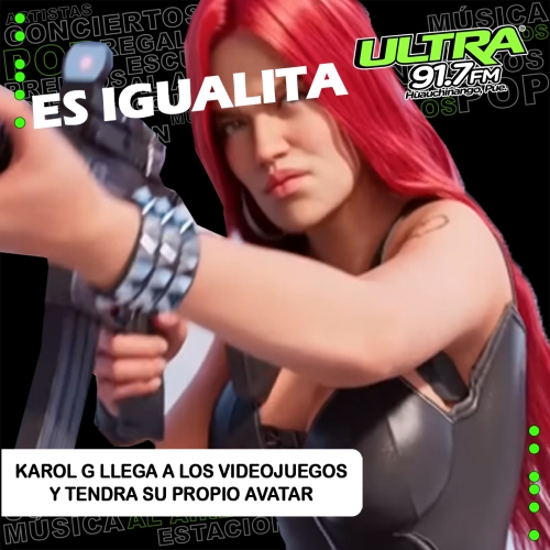 KAROL G LLEGA A LOS VIDEOJUEGOS CON SU PROPIO AVATAR