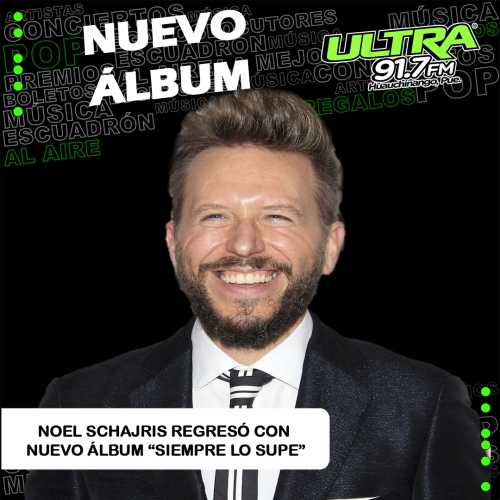 Noel Schajris: lanza álbum “Siempre lo supe” en su plataforma NS Music