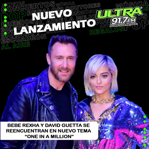 Bebe Rexha: estrena “One in a Million” en colaboración con David Guetta