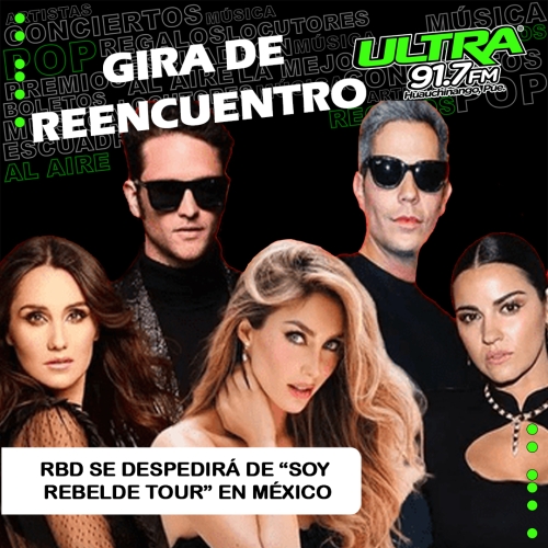RBD: finalizará “Soy Rebelde Tour” en el Estadio Azteca 