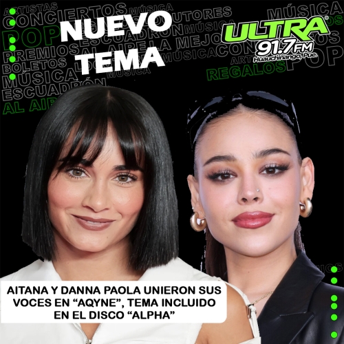 Aitana: lanza “AQYNE” en colaboración con Danna Paola 