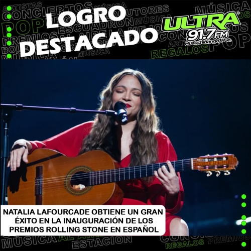 Natalia Lafourcade: es galardonada en los Premios ROLLING STONE en Español