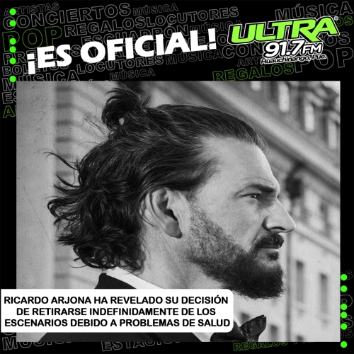 Ricardo Arjona: se retira de los escenarios tras algunos problemas que han afectado su salud