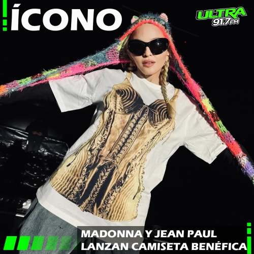 Madonna: lanza una camiseta benéfica inspirada en el legendario corsé en colaboración con el diseñador Jean Paul Gaultier 