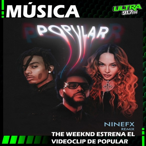 The Weeknd: lanza el videoclip de su colaboración en la canción 'Popular' junto a Madonna y Playboi Carti