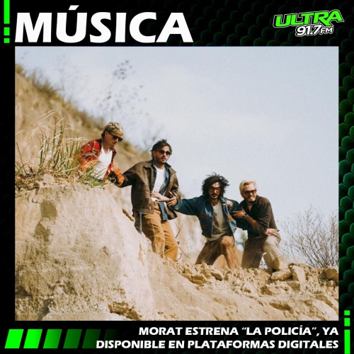 Morat está listo para sorprender a sus fans con su nueva canción “La Policía”
