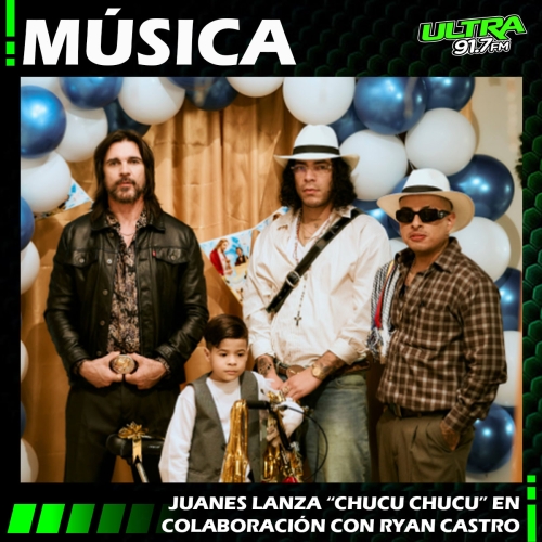 Ryan Castro y Juanes presentan “Chucu Chucu” 