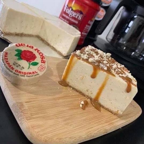 Cheesecake de mazapán 