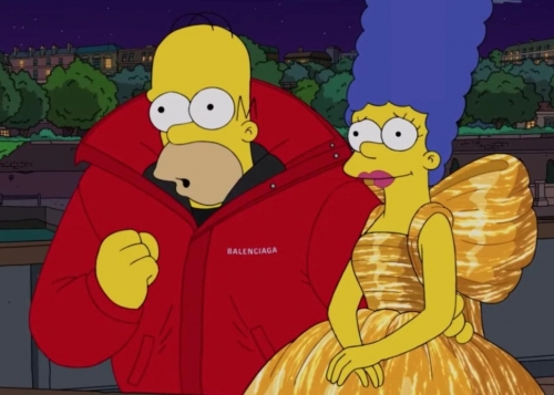 Los Simpson se apoderan de París Fashion Week 