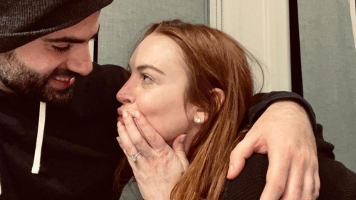 Anuncia Lindsay Lohan su compromiso 