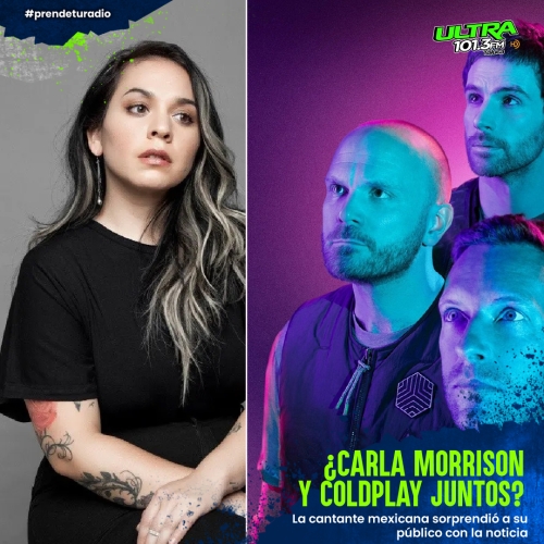 Carla Morrison abrirá conciertos de Coldplay en México