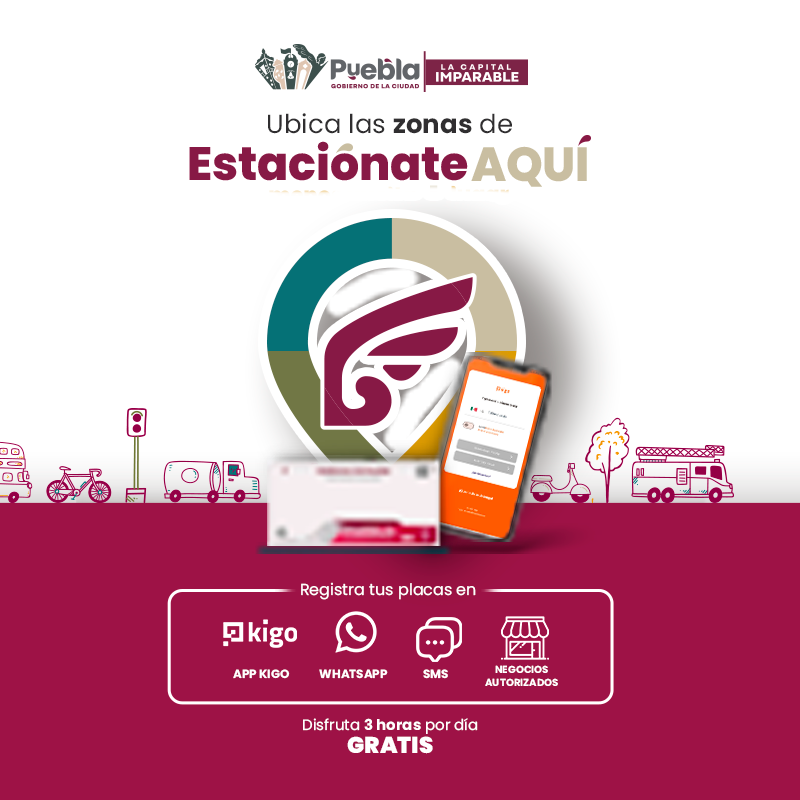 estacionate aquí